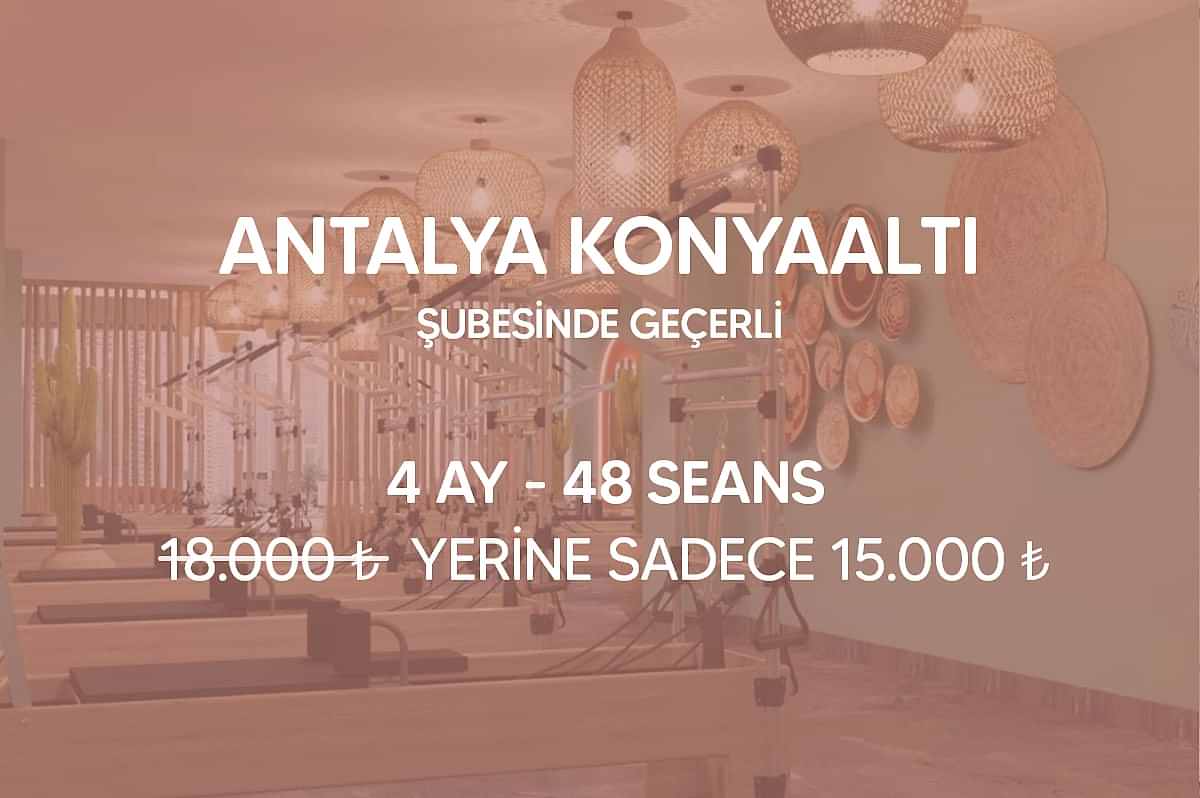 Pilates By Ebru Konyaaltı Şubesi Kampanya